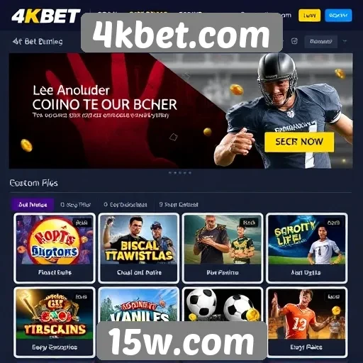 Promoções e bônus oferecidos pelo 4kbet.com